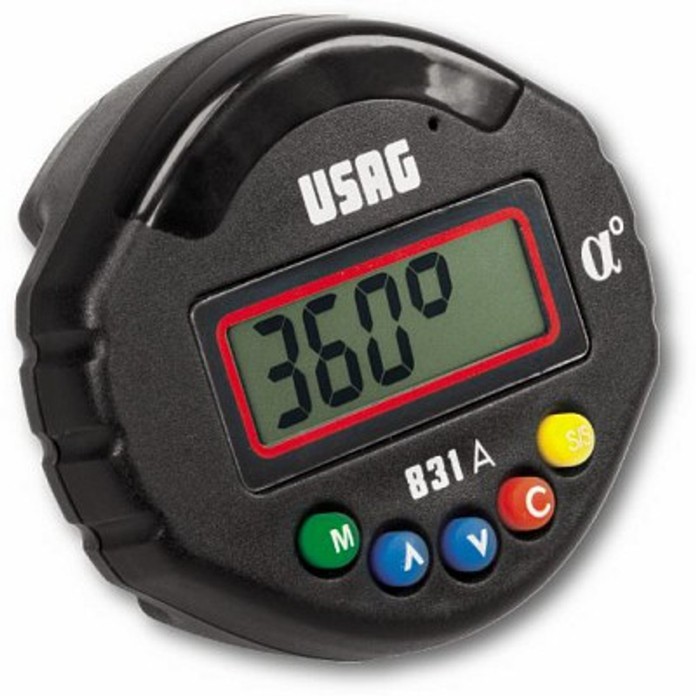 831 A Цифровой прибор для измерения углов затяжки 0 - 360°, USAG (Италия)