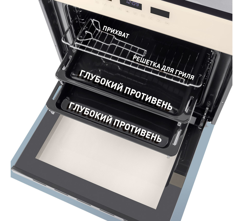 Шкаф духовой электрический MAUNFELD EOEH.5811BG