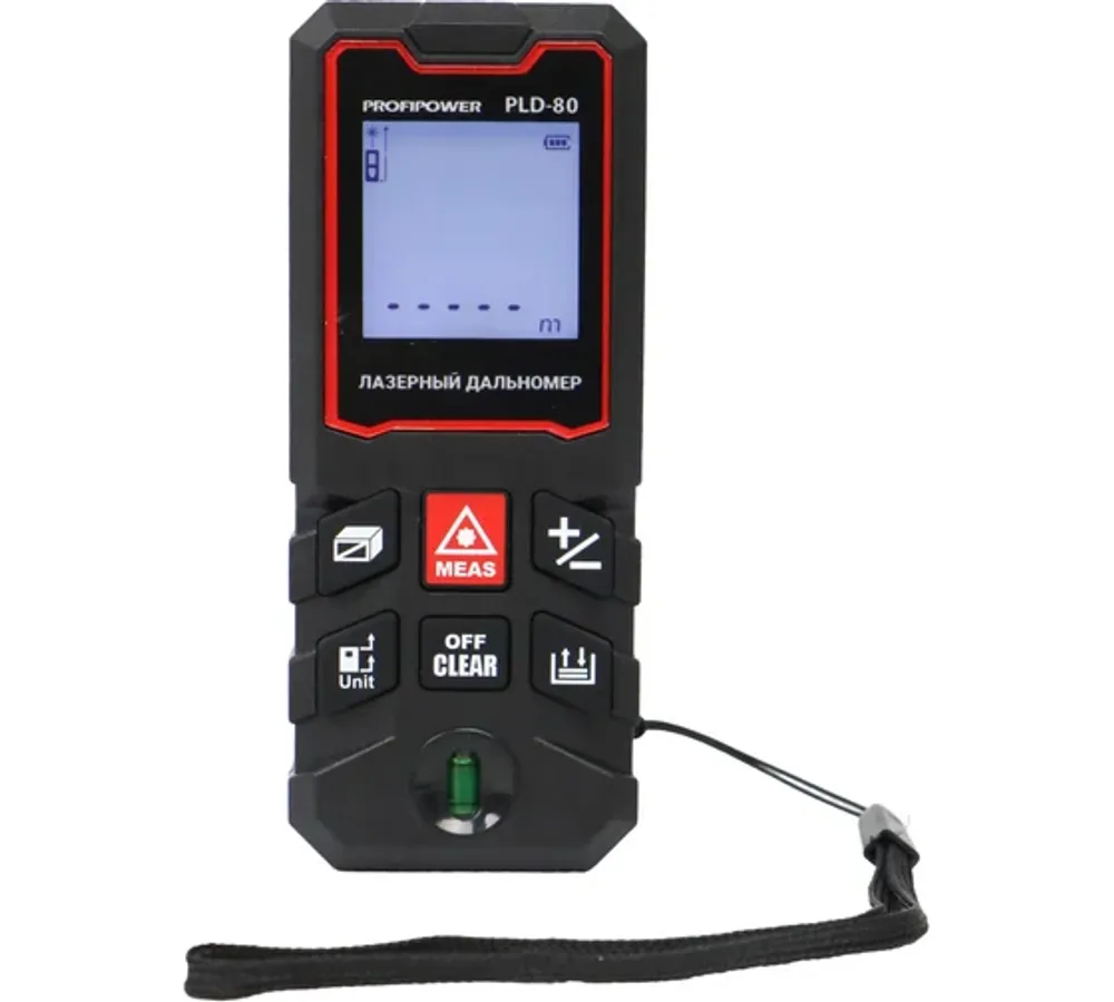 Дальномер лазерный PROFIPOWER 80 метров PLD-80 (E0269)
