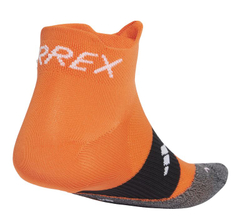 Теннисные носки Adidas Terrex Heat.Rdy Trail Running Speed Ankle 1P — semi impact orange/white
