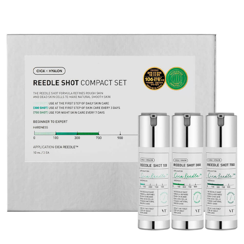 VT Cosmetics Reedle Shot Compact Set набор мини-сывороток с микроиглами