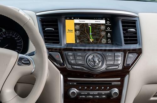 Навигационный блок для Nissan Pathfinder (R52) 2014-2017 (комплектации с сенсорным экраном) - Parafar PFB800 на Android 9, и