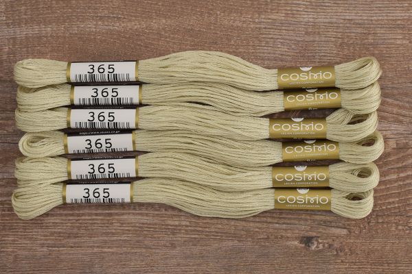 Мулине Lecien Cosmo, цв. 0365 / 6 мот. по 8 метров, в 6 сложений