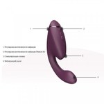 Бесконтактный клиторальный стимулятор Womanizer Next Duo, розовый