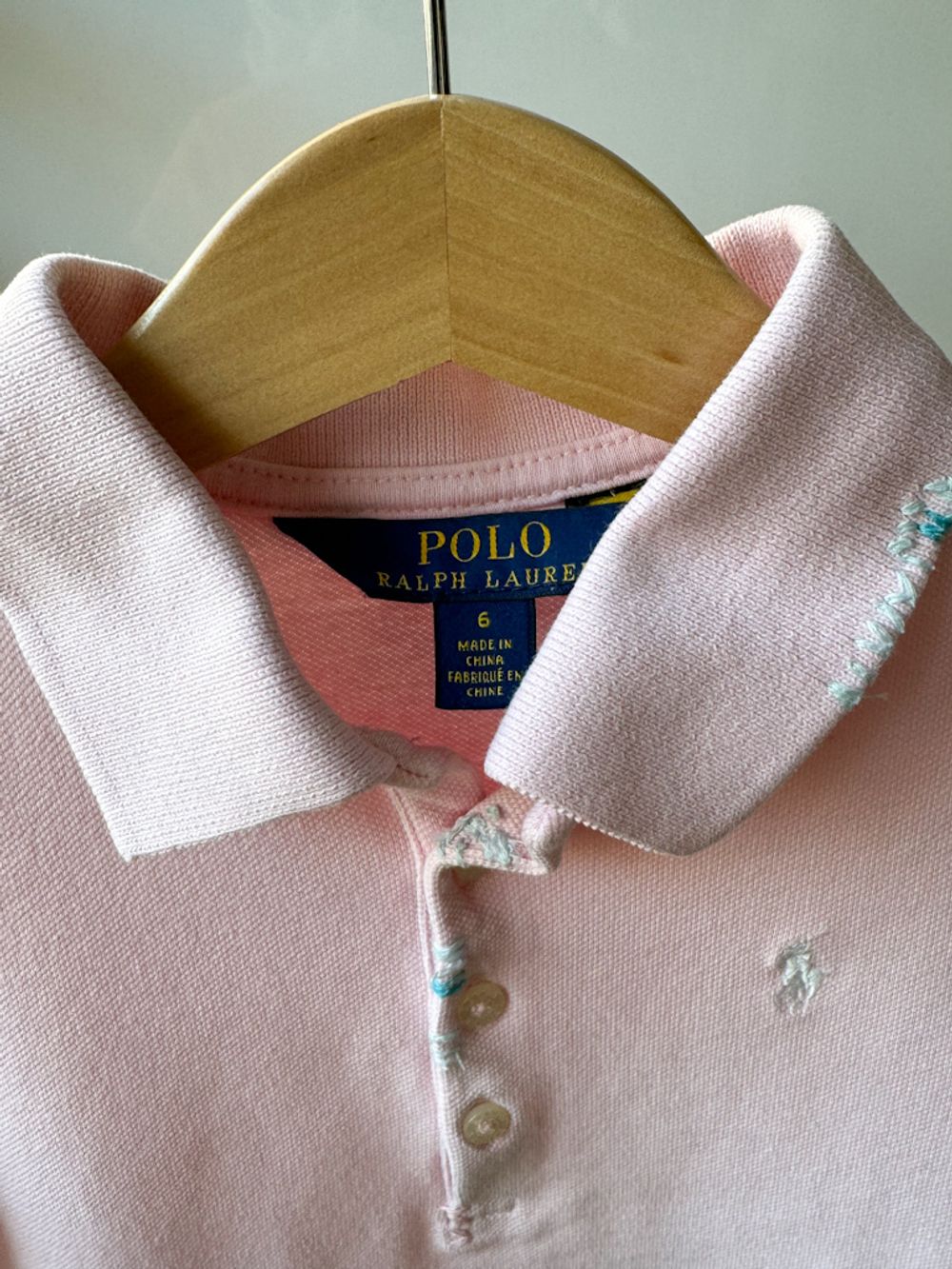 Хлопковое поло Polo Ralph Lauren, 116