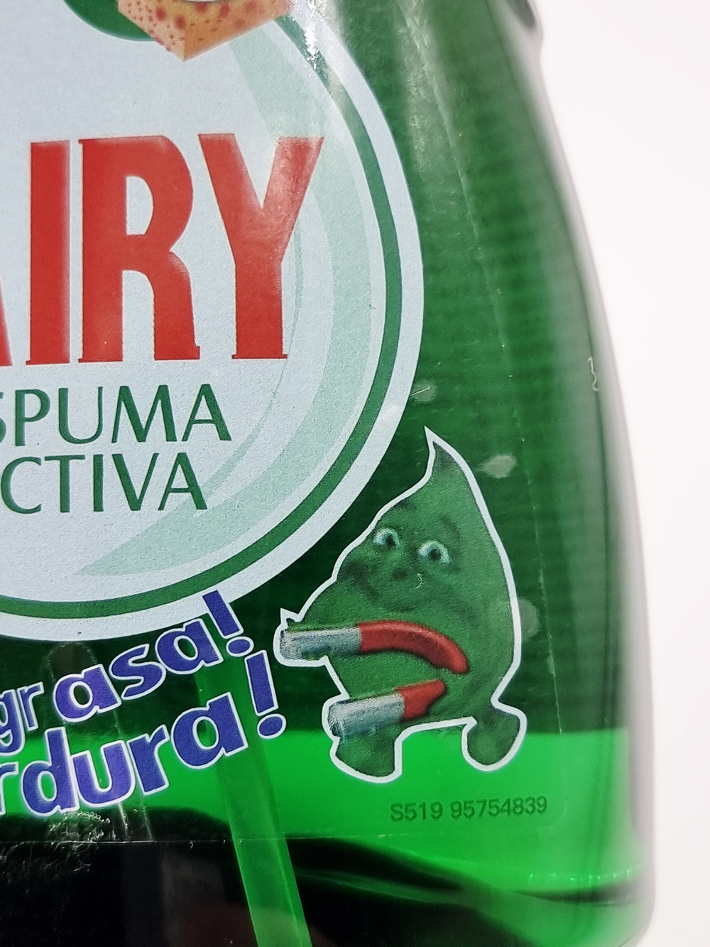 Активная пена Жидкое средство для мытья посуды Espuma Activa 375 мл