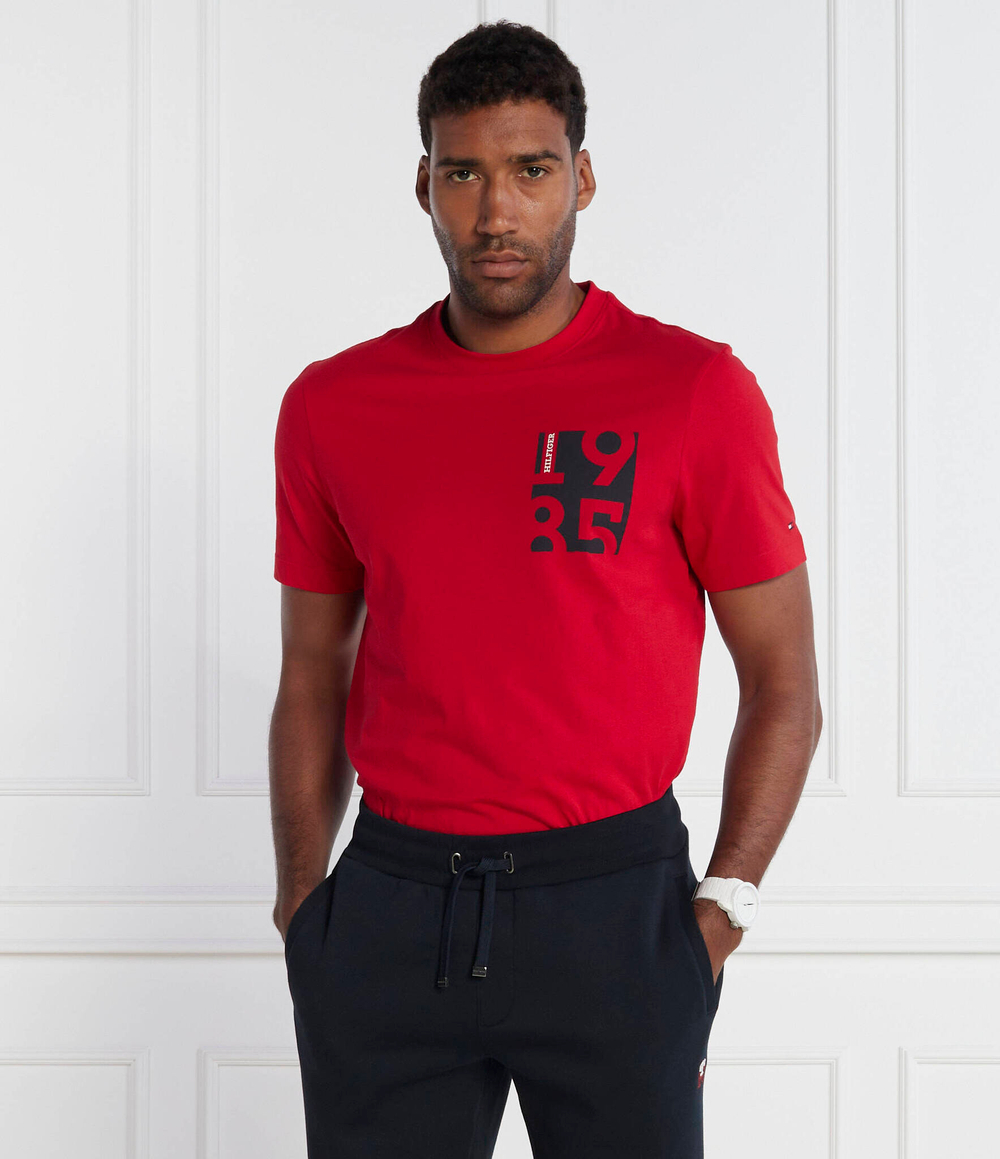 Футболка Tommy Hilfiger - красный(MW0MW32607)