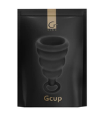Gvibe Gcup Black силиконовая менструальная чаша с защитой от протечек 10 мл