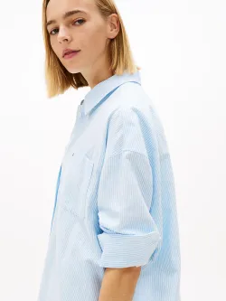 Платье-Рубашка женское TOMMY JEANS TJW LINEN SHIRT DRES