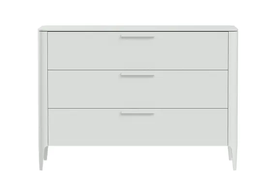 Комод Type 3 ящика ширина 120 см (белый RAL 9003)