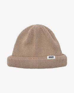 Шапка FW23 KNIT SHORT BEANIE Coffee