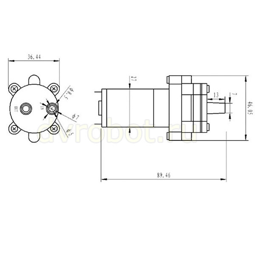 Насос Д385-24V