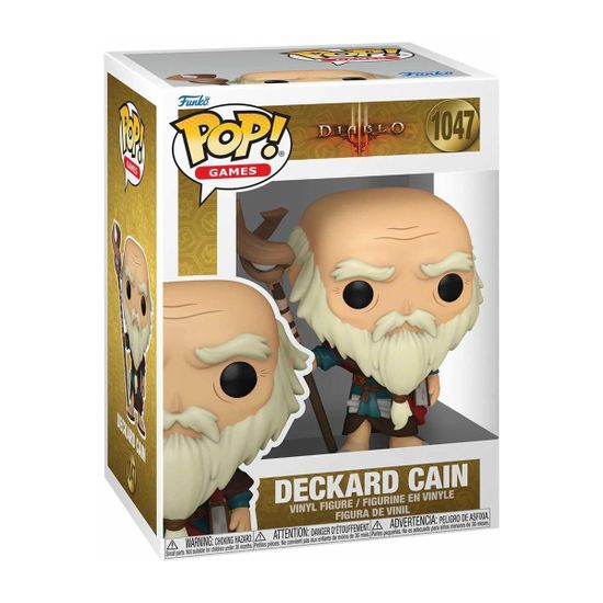 Фигурка Funko POP! Games Diablo 3 Deckard Cain (1047) 85449 — упаковка