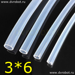 Шланг силиконовый 3-6 мм