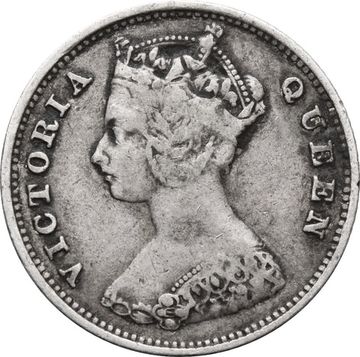 10 центов 1896 Гонконг