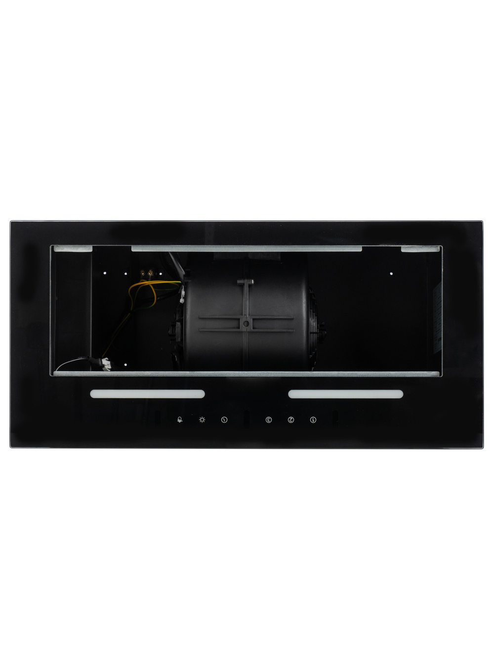 Встраиваемая кухонная вытяжка 60 см Macbi B-BoxG60G с мощностью 1200 м /ч, управление сенсорное и жестом, цвет: черный,