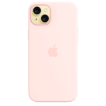 Силиконовый чехол с поддержкой MagSafe Apple Silicone Case для iPhone 15 Plus, Light Pink (Светло-розовый)
