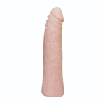Гнущийся фаллоимитатор телесного цвета Realistic Cock - 20 см. (Цвет: телесный)