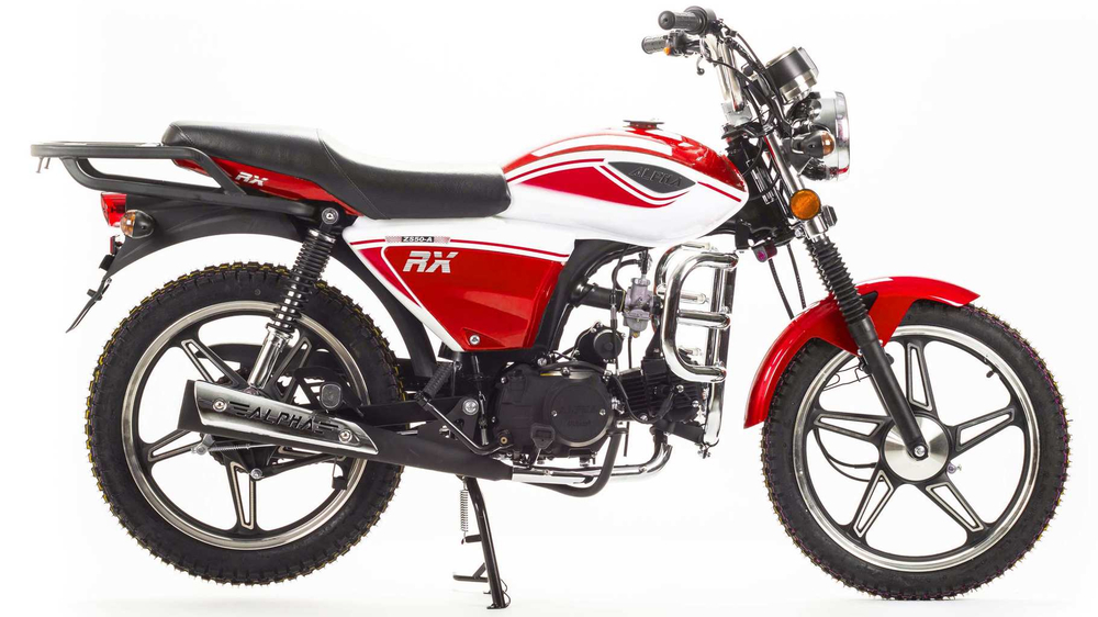 Мопед MotoLand Альфа RX 11 Красный