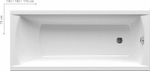 Акриловая ванна Ravak Classic 160x70 C531000000 без гидромассажа