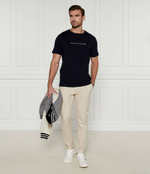 Кожаные кроссовки icon court lth stripes Tommy Hilfiger - белый(FM0FM05163)