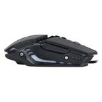 Мышь проводная SONNEN Z5, металл/пластик, 7 кнопок, 800-3200 dpi, RGB-подсветка, черная, 513521