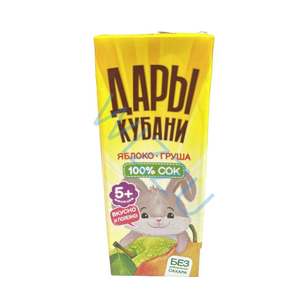 Нектар Дары Кубани Яблочный, 200 мл
