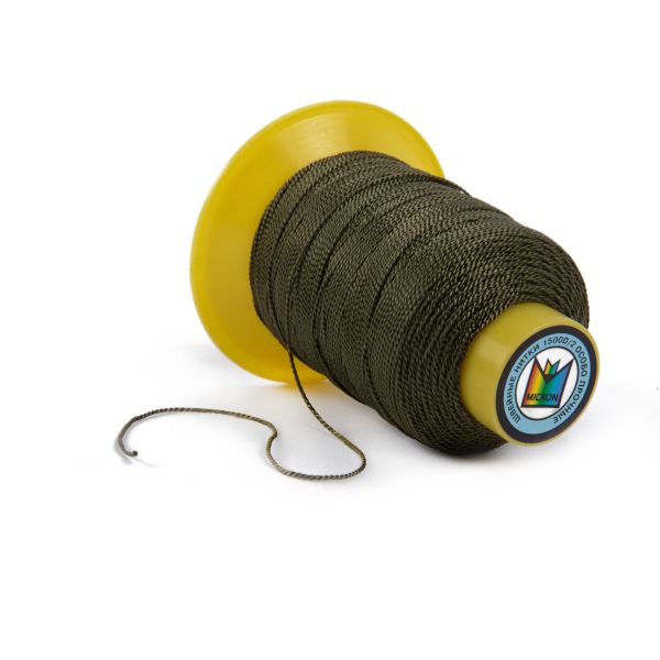 Нитки обувные Gamma 1500D/2, 183 м, (200 ярд), 423 т.хаки