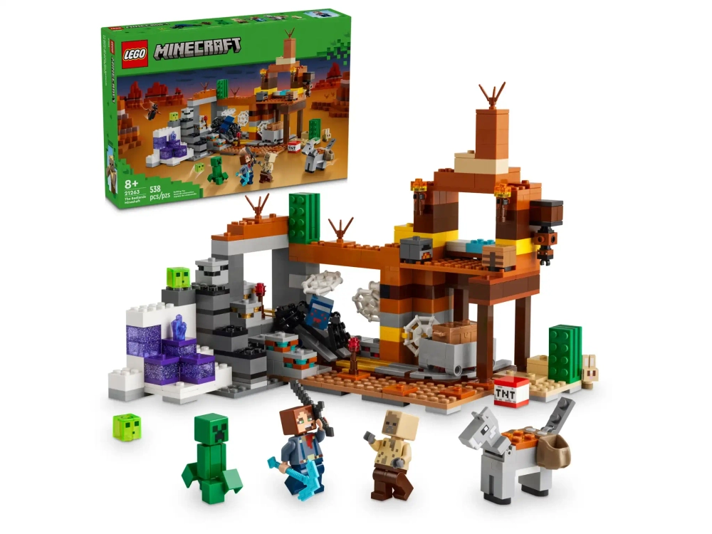 Конструктор LEGO Minecraft 21263 Шахта в Пустоши