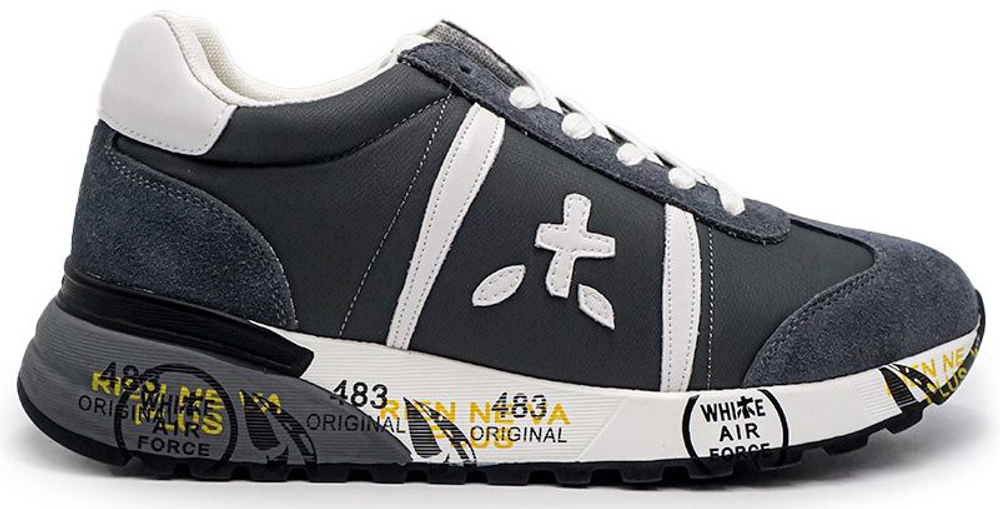 Premiata Lucy-D sneakers Серые с синим