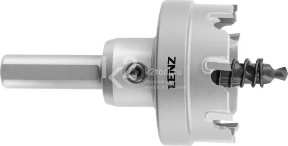 Коронка с твердосплавными напайками LENZ Ø14х5 мм, арт. LZCP-014