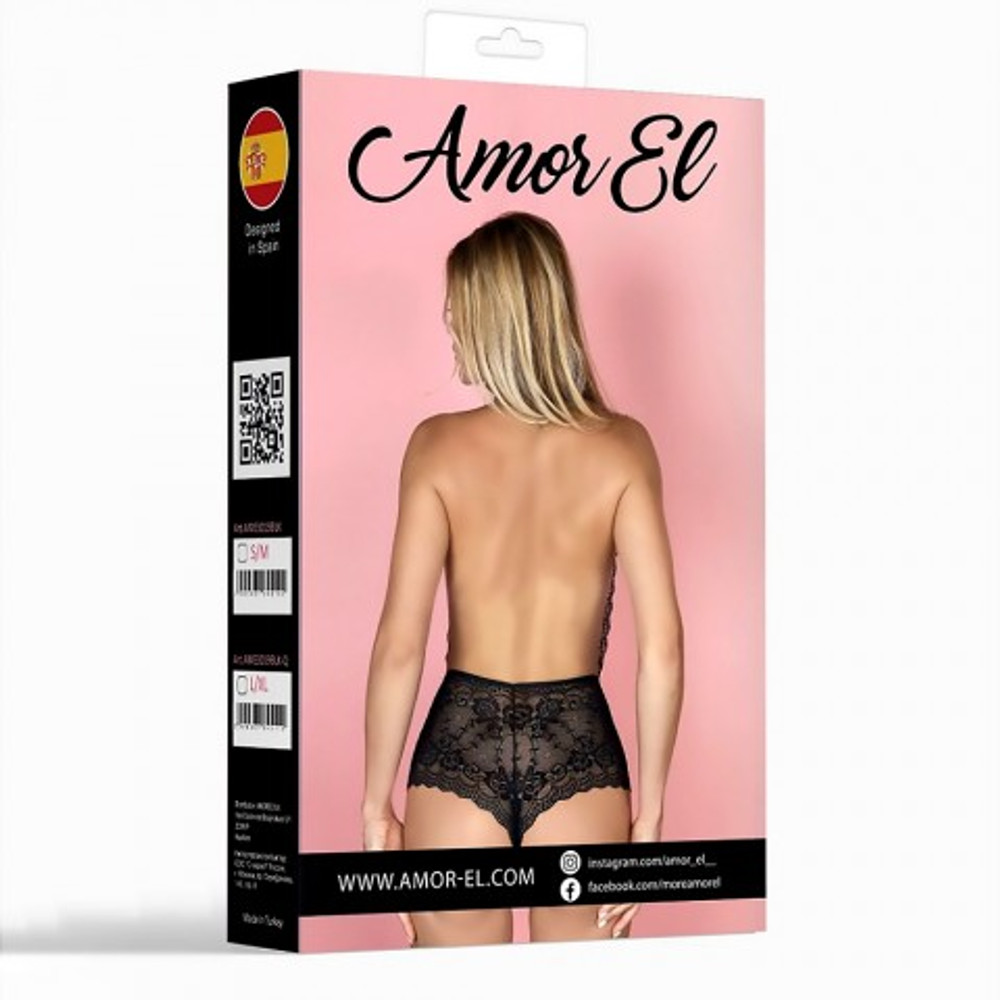 Боди эротический кружевной Amor El Aurea L/XL