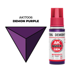 AK Interactive Demon Purple Quick Gen - контрастная акриловая краска, 18 мл