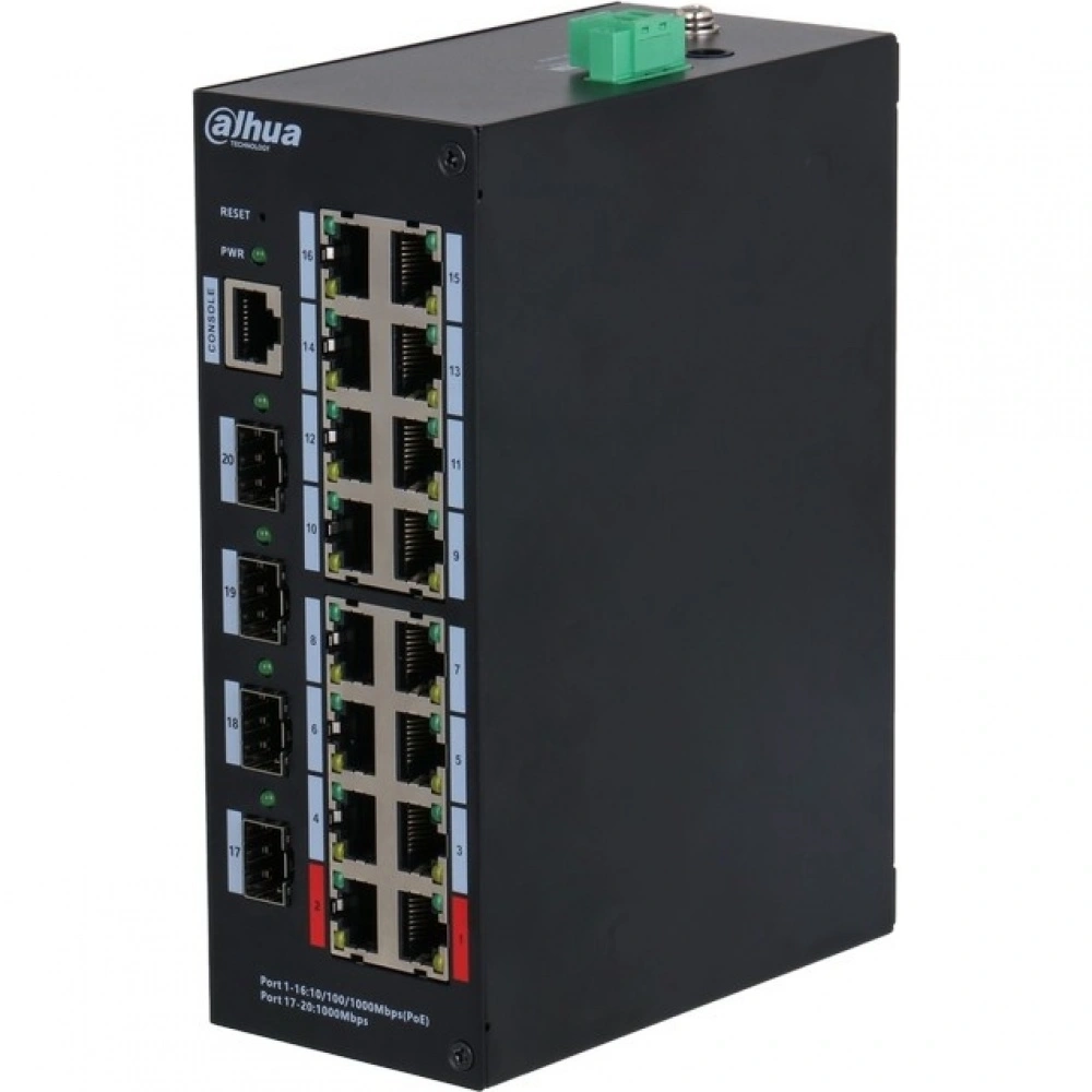 Коммутатор Dahua DH-HS4420-16GT-190 управляемый