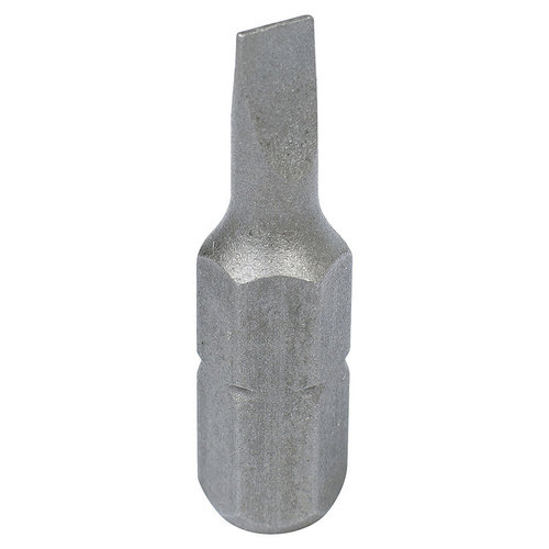 KING TONY (102545S1) Вставка (бита) торцевая 1/4", L = 25 мм, Slotted, SL4.5 х 0.6 мм