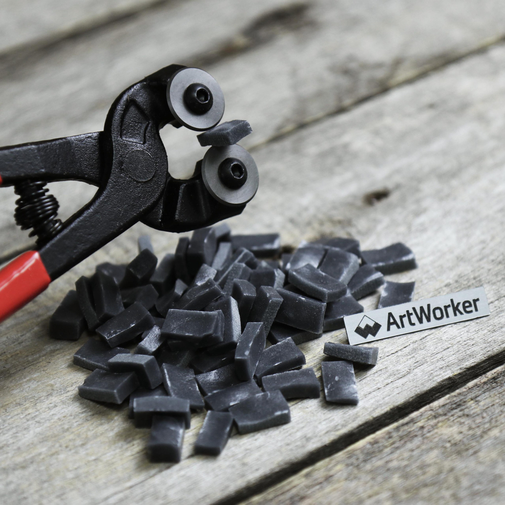 Серая смальта SV02, колотая, 200г | ArtWorker