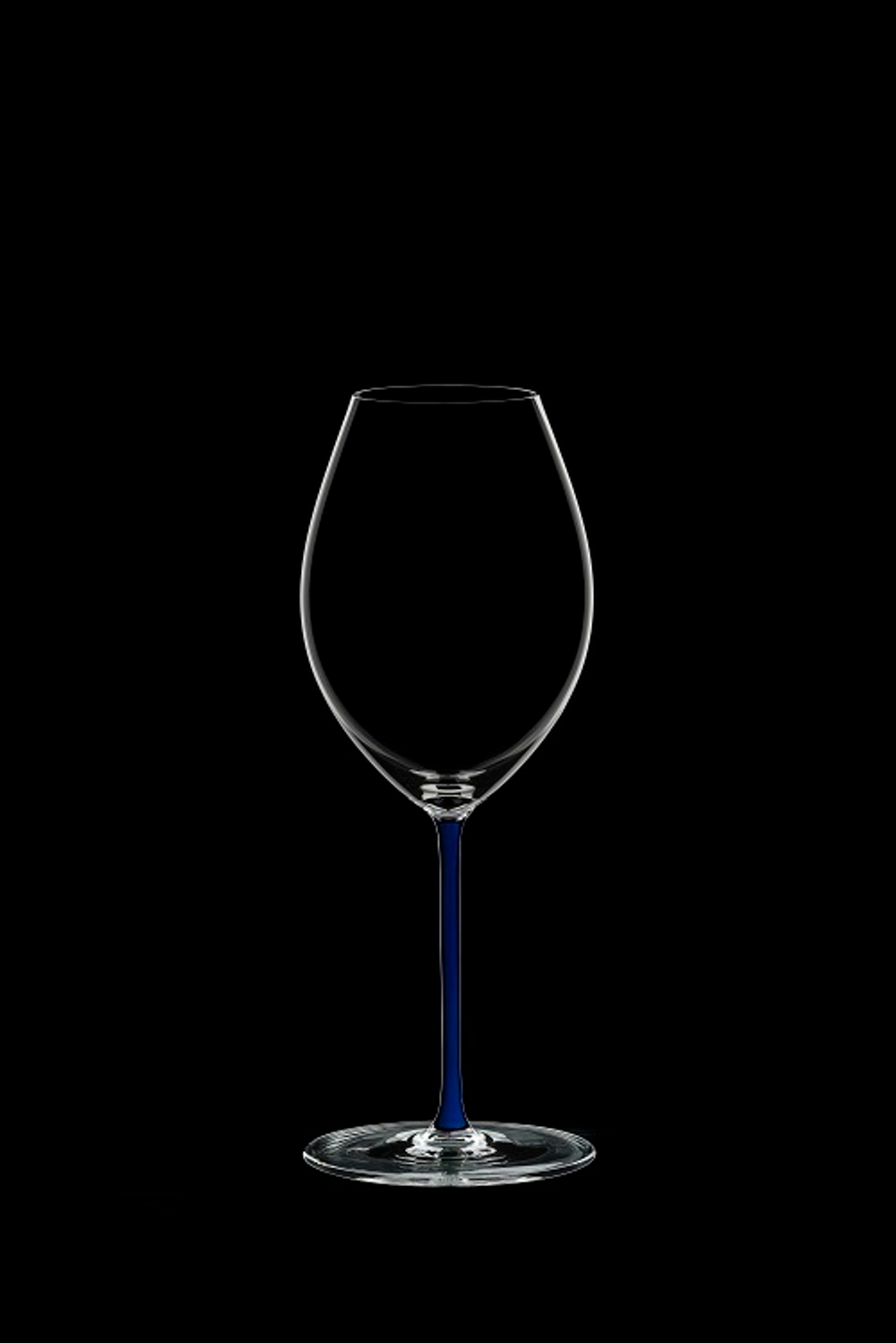 Бокал для красного вина 650мл Riedel Fatto a Mano Old World Syrah с синей ножкой