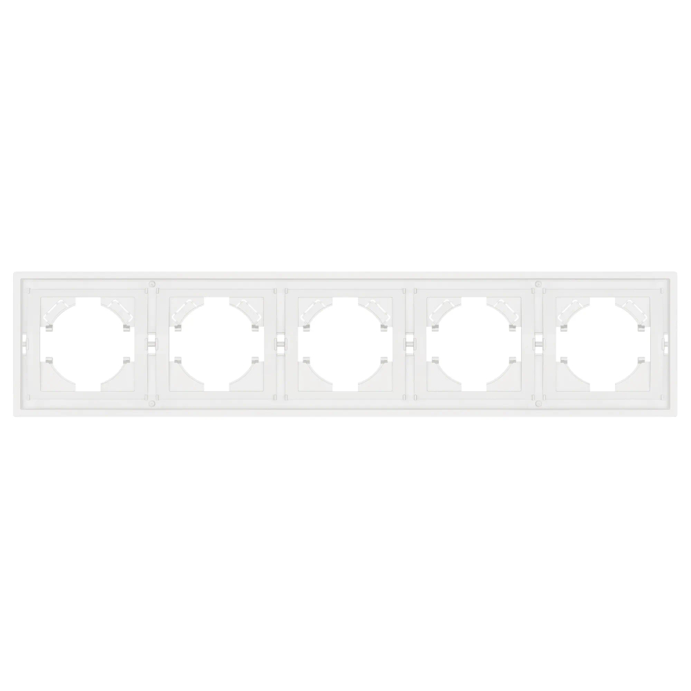 Рамка пластиковая FRM-TENDO-SFPL-5-WH (Arlight, -) 054660