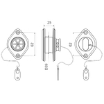 Клапан сливной Classic DJ1102 в сборе B Чёрный