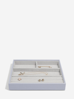 Органайзер для украшений и часов Stackers Classic Jewellery Box, 4 секции - Burgundy (Burgundy / бордовый / Burgundy / 600 / 700 / Органайзер-косметичка с крышкой)
