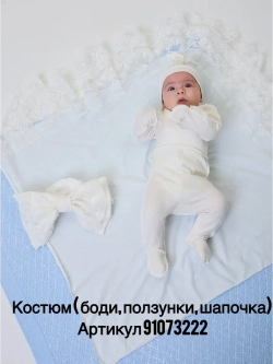 Конверт на выписку для новорожденных летний