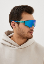Спортивные очки HILX Revok / Shiny Blue Blue / Blue Lens