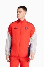 Ветровка adidas FC Bayern 25/26 Competition Presentation - красный