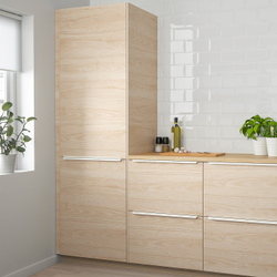 IKEA ASKERSUND  (ИКЕА АСКЕРСУНД)  -  Дверь - имитация светлого ясеня 40х40 см