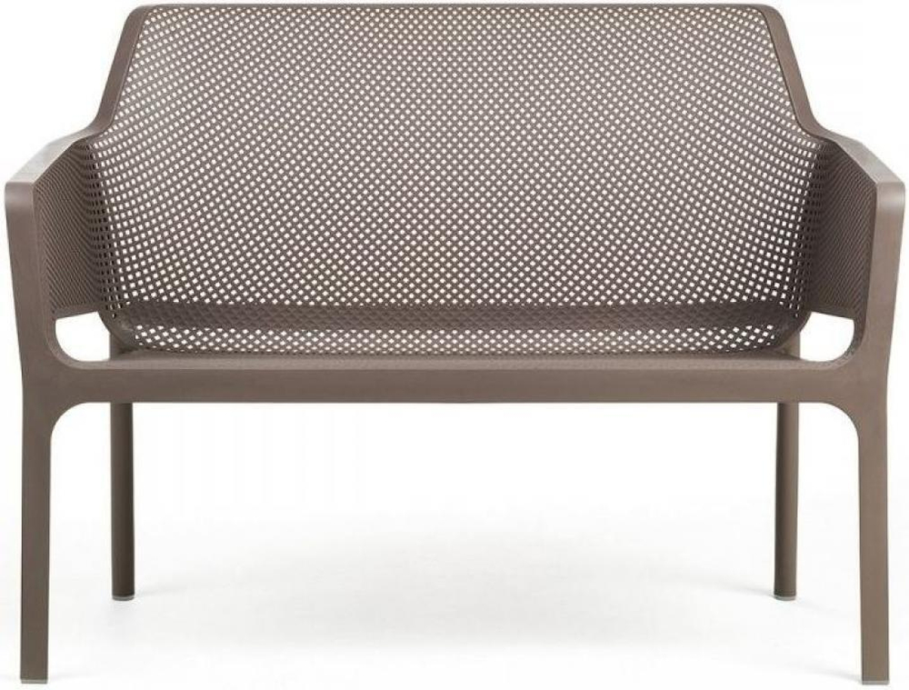 Диван пластиковый, Net Bench, тортора