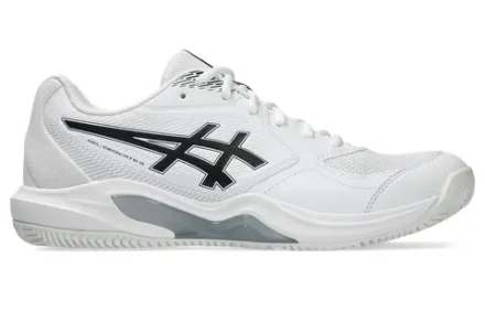 Мужские теннисные кроссовки Asics Gel-Dedicate 9 Clay - white/black