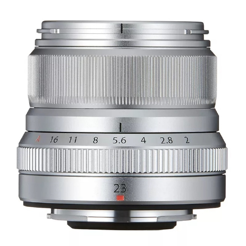 Fujinon XF 23mm f/2 R WR, серебристый