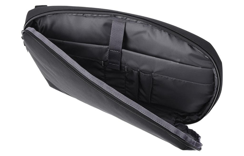 UNIQLO Polyester Crossbody Bag, Backpack, Laptop Bag Regular Unisex Black