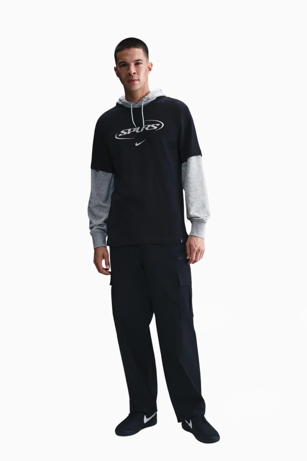 Футболка Nike Tottenham Hotspur 25/26 Wordmark - черный