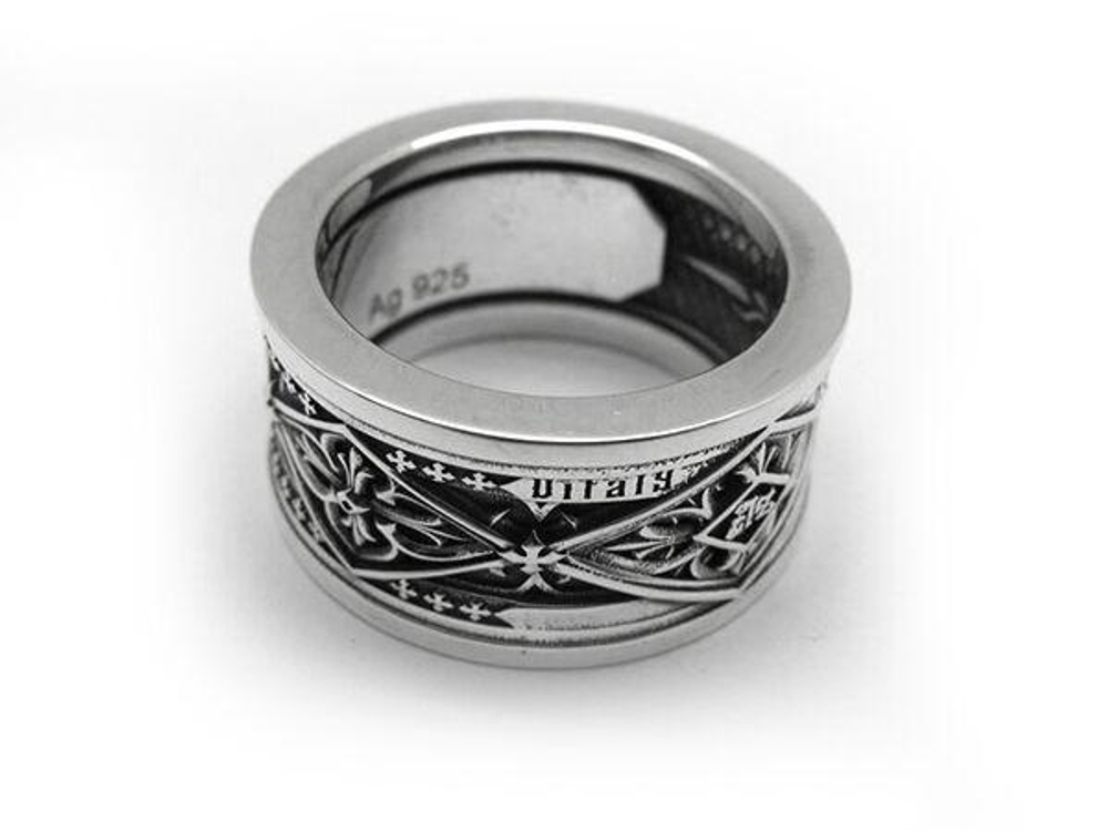 Кольцо из серебра Tattoo-1 AZR-11